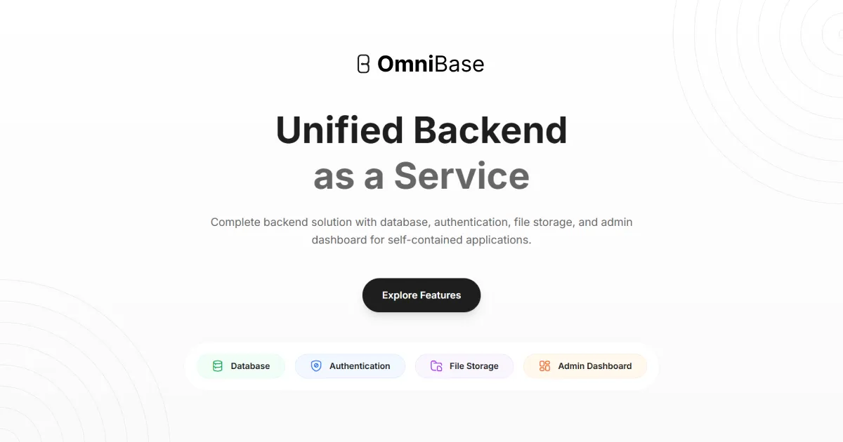 Omni Base project screenshot